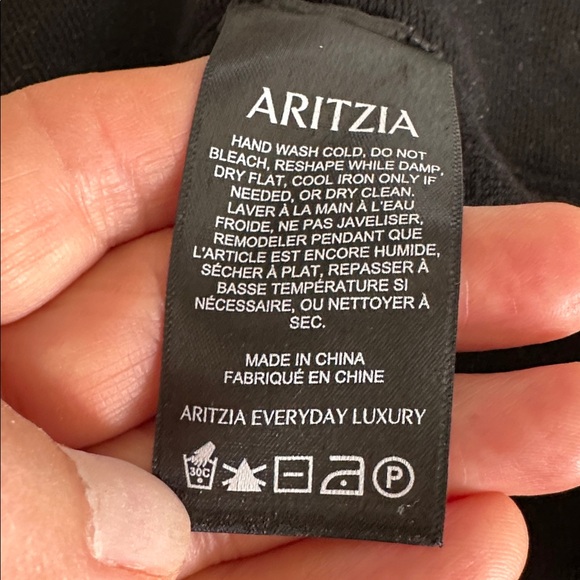 Wilfred Black Wide Leg Pants - Picture 5 of 6